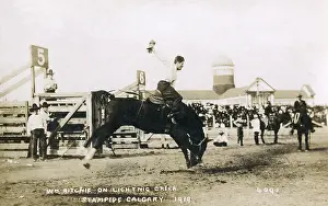 Calgary: W Ritchie on Lightning Creek during the Calgary Stampede