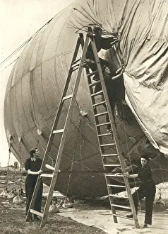 Stepladder: W.A.A.F. At A Balloon Site