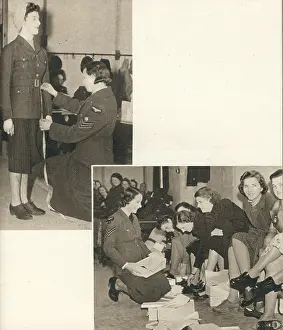 Equipping: W.A.A.F. Equipping Recruits
