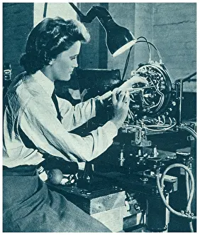 W.a.a.f: W.A.A.F. Members Repairing Instruments