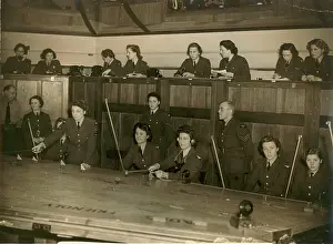 Waaf: WAAF plotters at work in an Operations Room