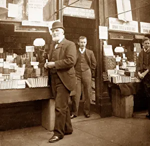 Lupton: Waddington and Lupton book stall, Burnley