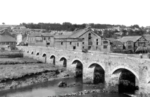 Wadebridge: Wadebridge, the Bridge c1955