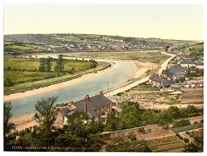 Carmel: Wadebridge and River Carmel, Cornwall, England