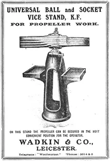 Wadkin: Wadkin Universal Vice Stand For Propeller Work