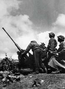 3.7cm: Waffen-SS in action at the front, 1942