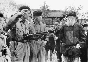 Gain: Waffen-SS during fighting against partisans, 1943