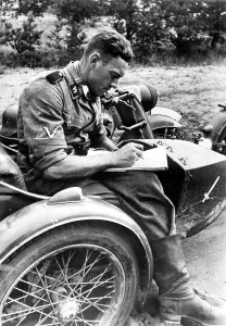 Writes: Waffen-SS soldier on the Eastern front, 1941