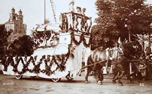 Abbeys: Wagon Wachau at Vienna May Parade