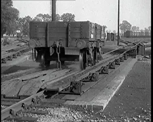 Marshalling: Empty Wagons Moving On Their Own In An Automated