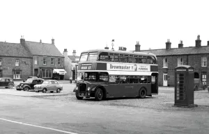 Wainfleet: Wainfleet All Saints, Bus c1955
