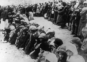 Dearth: Waiting crowd