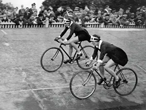 Waitress cycle race
