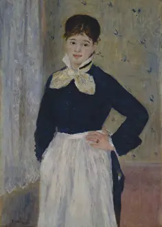 Daubs: A Waitress at Duvals Restaurant, by Auguste Renoir