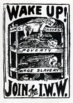 Bunks: WAKE UP AND JOIN THE I.W.W. Recruitment ?