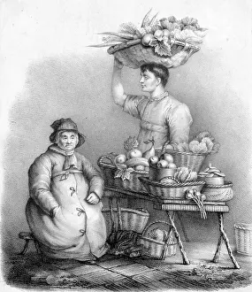 Carrots: WAKEFIELD FRUIT WOMAN