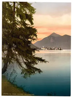 Walchensee: Walchensee, general view, Upper Bavaria, Germany