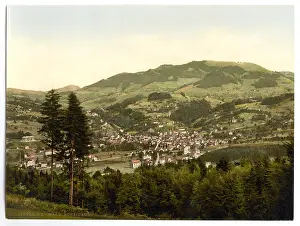Wald: Wald, general view, Zurich, Switzerland
