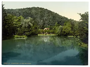 Freiburg: The Waldsee, Freiburg, Baden, Germany