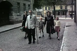 Saale: A walk in Naumburg 1948