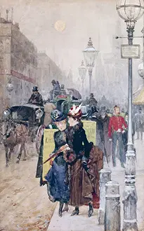 Allesandro: A Walk in the Strand ' with two women