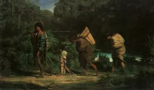 Hunched: Walking Along the Bayou