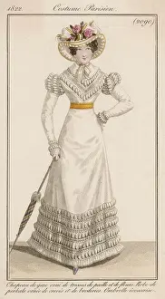 Padded: Walking Dress 1822