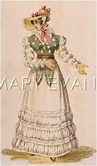 Pelerine: WALKING DRESS 1824