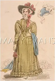 Reticule: WALKING DRESS 1826