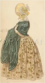 Mantelet: WALKING DRESS CIRCA 1840