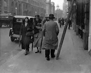 Superstitious: WALKING UNDER A LADDER