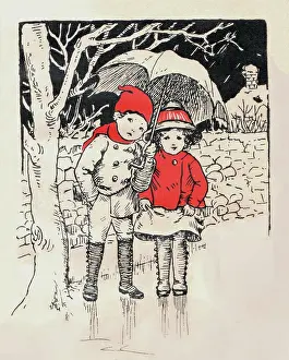 Umberella: Walking in the Rain