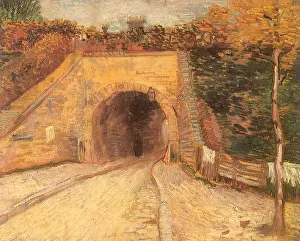 Roadway: Walking Through Viaduct, by Van Gogh