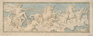 Phaeton: Wall or Ceiling Decoration with a Young Man (Phaeton?)