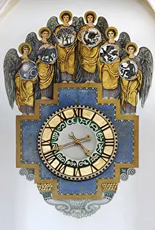 Clockface: Wall clock from 1912