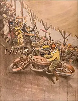 Injures: WALL OF DEATH ACCIDENT