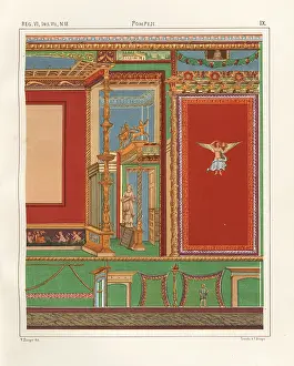 Adonis: Wall painting from a room in the Domus M