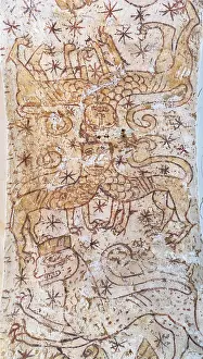 12th Century: Wall paintings, Eglise Notre-Dame de l'Assomption, France