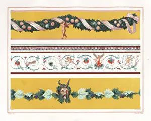Arabesque: Wall paintings of foliage, fruit, festoons, cupids and Pan