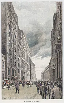 Stockbrokers: WALL STREET, 1890