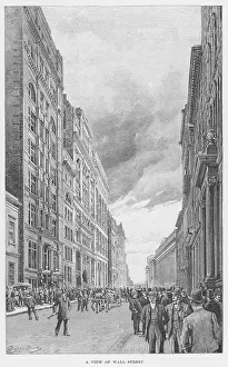 Stockbrokers: WALL STREET, 1890