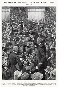 Wall Street Given Advice from Bishop Ingram 1907