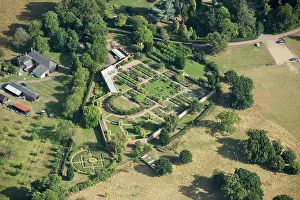 Belmont: Walled garden at Belmont, Kent