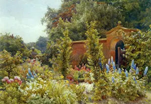 Chadwick: Walled Garden in Summer