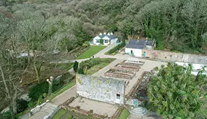 Glasshouse: Walled gardens, Kylemore Abbey, County Galway, Ireland