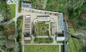 Glasshouse: Walled gardens, Kylemore Abbey, County Galway, Ireland