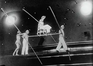 Wintergarten: The Wallenda group performing at the