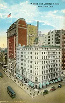 43rd: Wallick and Claridge Hotel, New York
