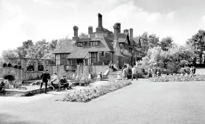 Wallington: Wallington, the Grange Park c1955