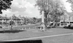 Wallington: Wallington, the Green c1960